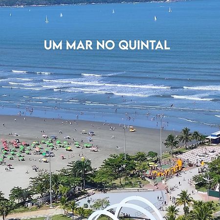 Apartamento Pe Na Areia Melhor Vista Mar De Santos Santos (Sao Paulo) Exterior foto