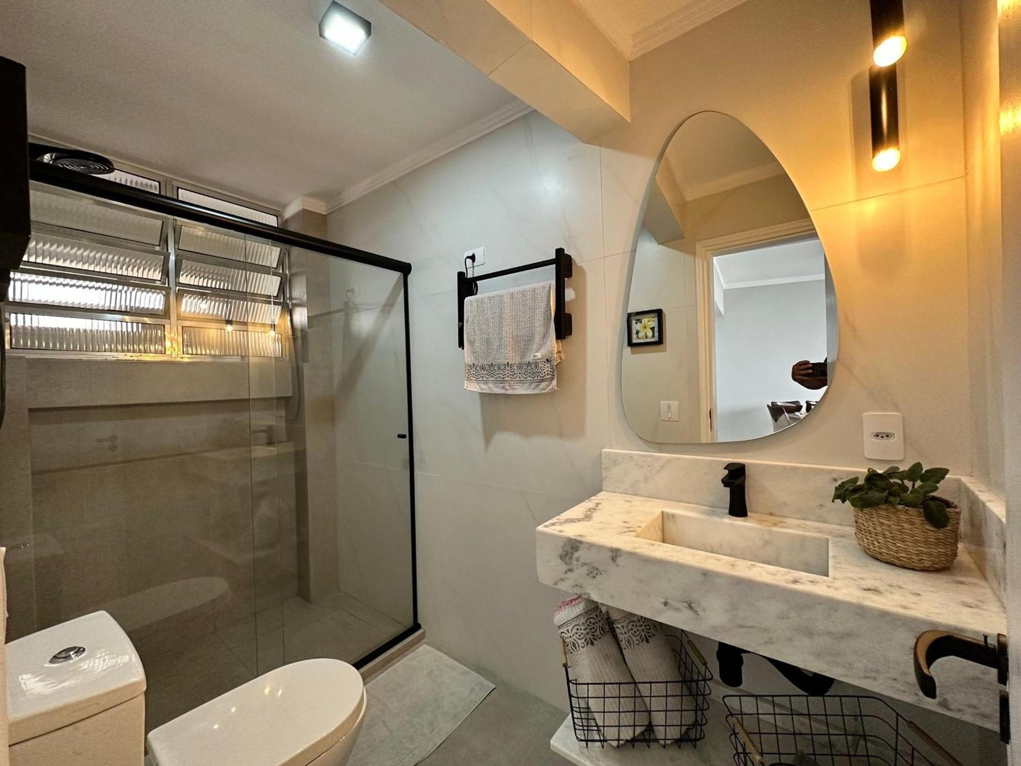 Apartamento Pe Na Areia Melhor Vista Mar De Santos Santos (Sao Paulo) Exterior foto