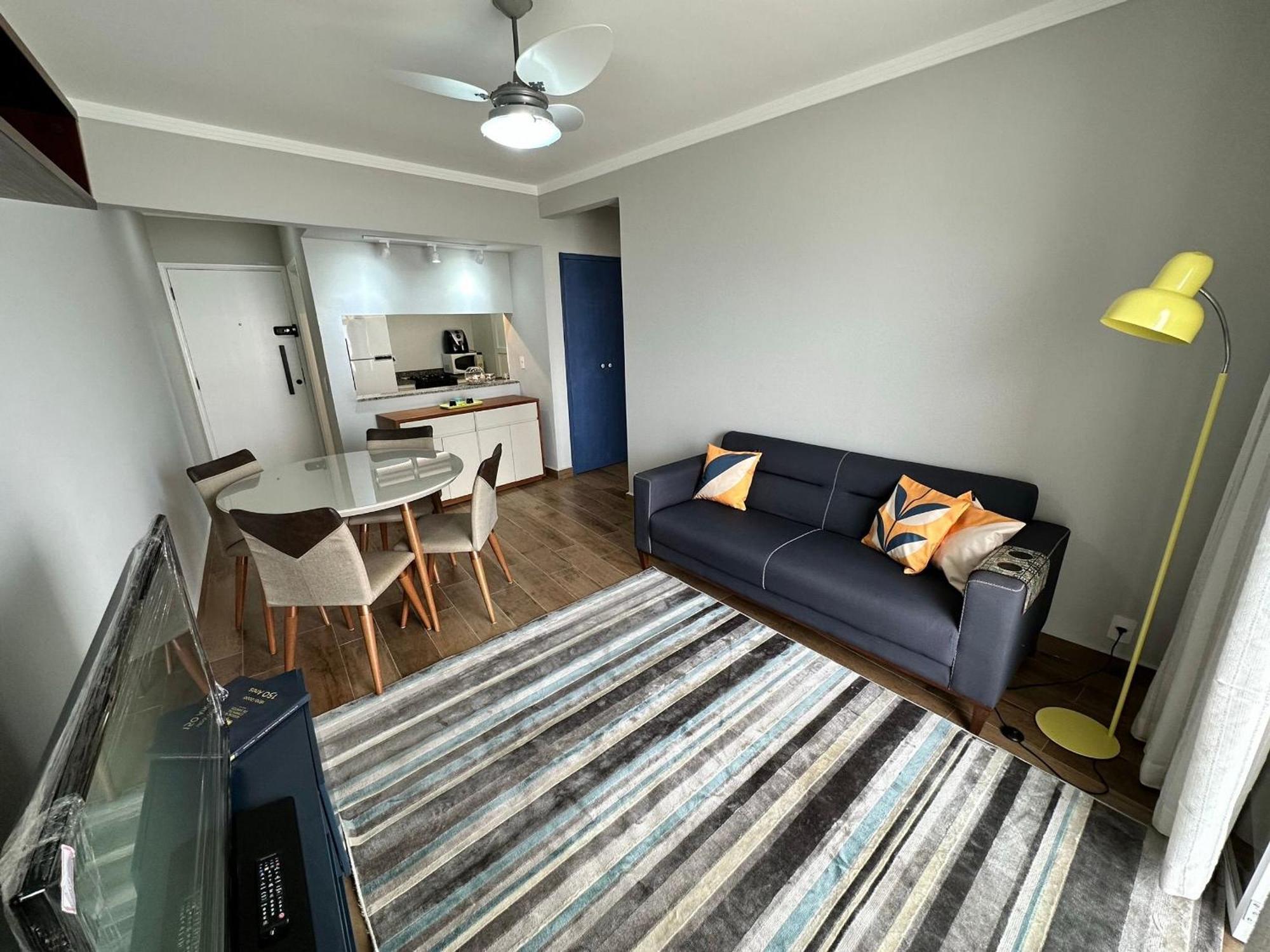 Apartamento Pe Na Areia Melhor Vista Mar De Santos Santos (Sao Paulo) Exterior foto